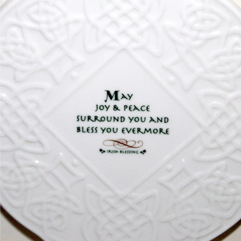 Vintahge Russ Berrie Irish Blessing Tile wall decor 6.5